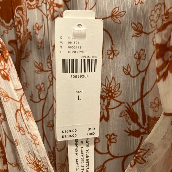 Anthropologie  size L with slip - Picture 3 of 3